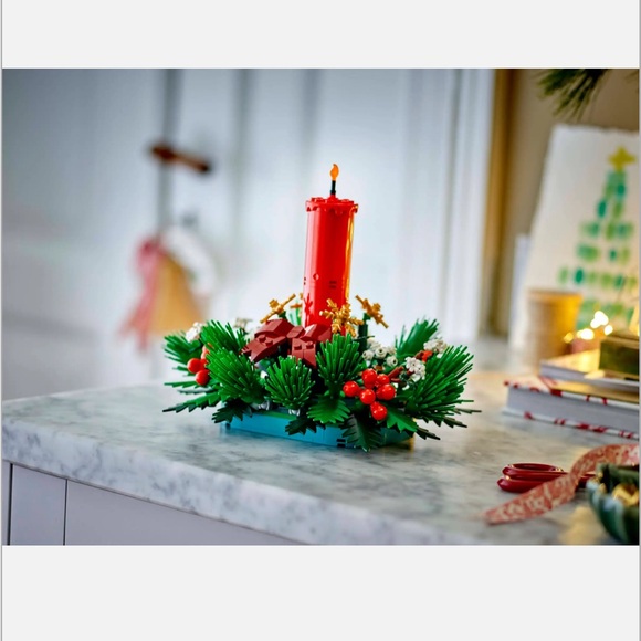 SALE Sealed LEGO Christmas Table Decoration Set 40743 with candle and greenery - Picture 5 of 6